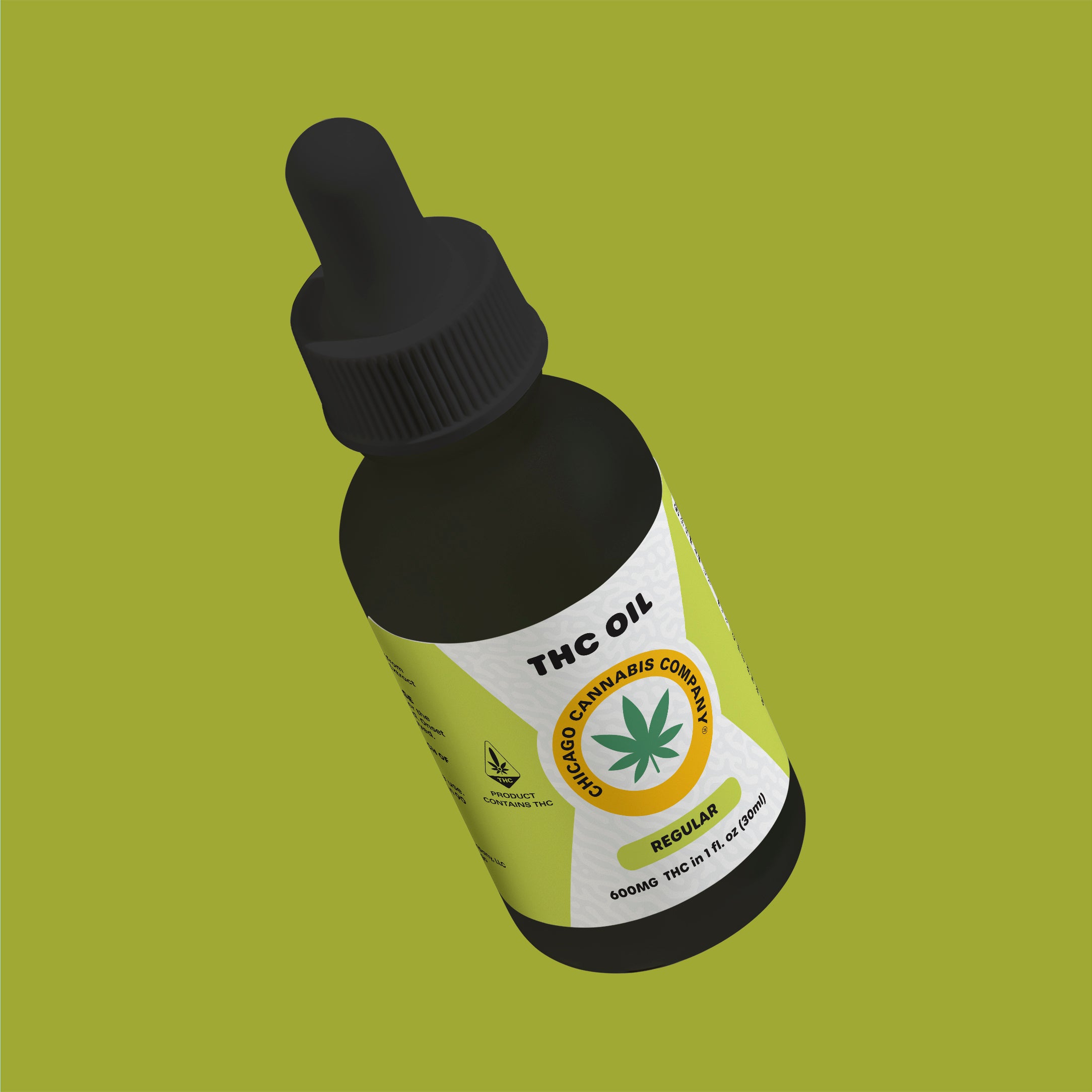 THC Oil: Unflavored (600mg)