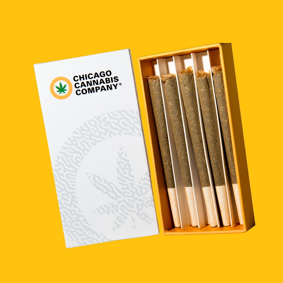 Prerolls: 1g 5 pack (5g) – Chicago Cannabis Company