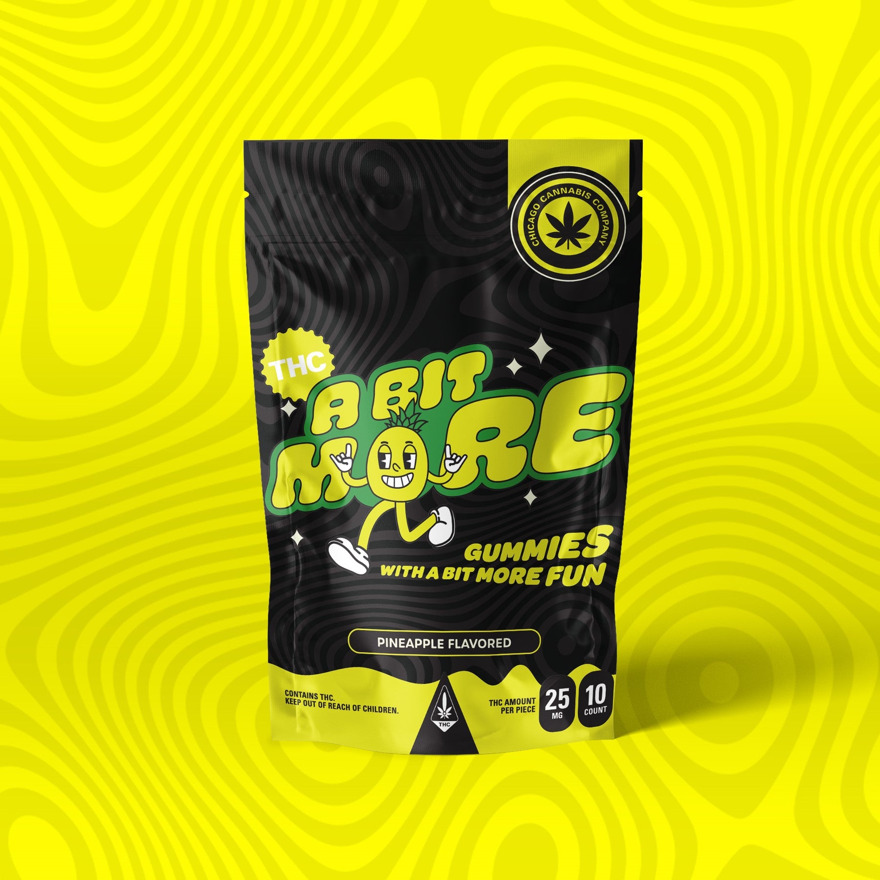 A Bit More Gummies: Pineapple (250mg)
