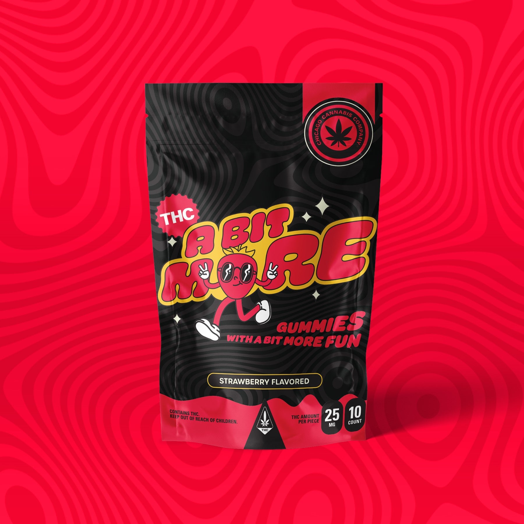 A Bit More Gummies: Strawberry (250mg)