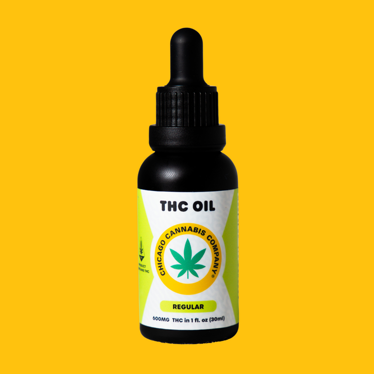 THC Oil: Unflavored (600mg) – Chicago Cannabis Company