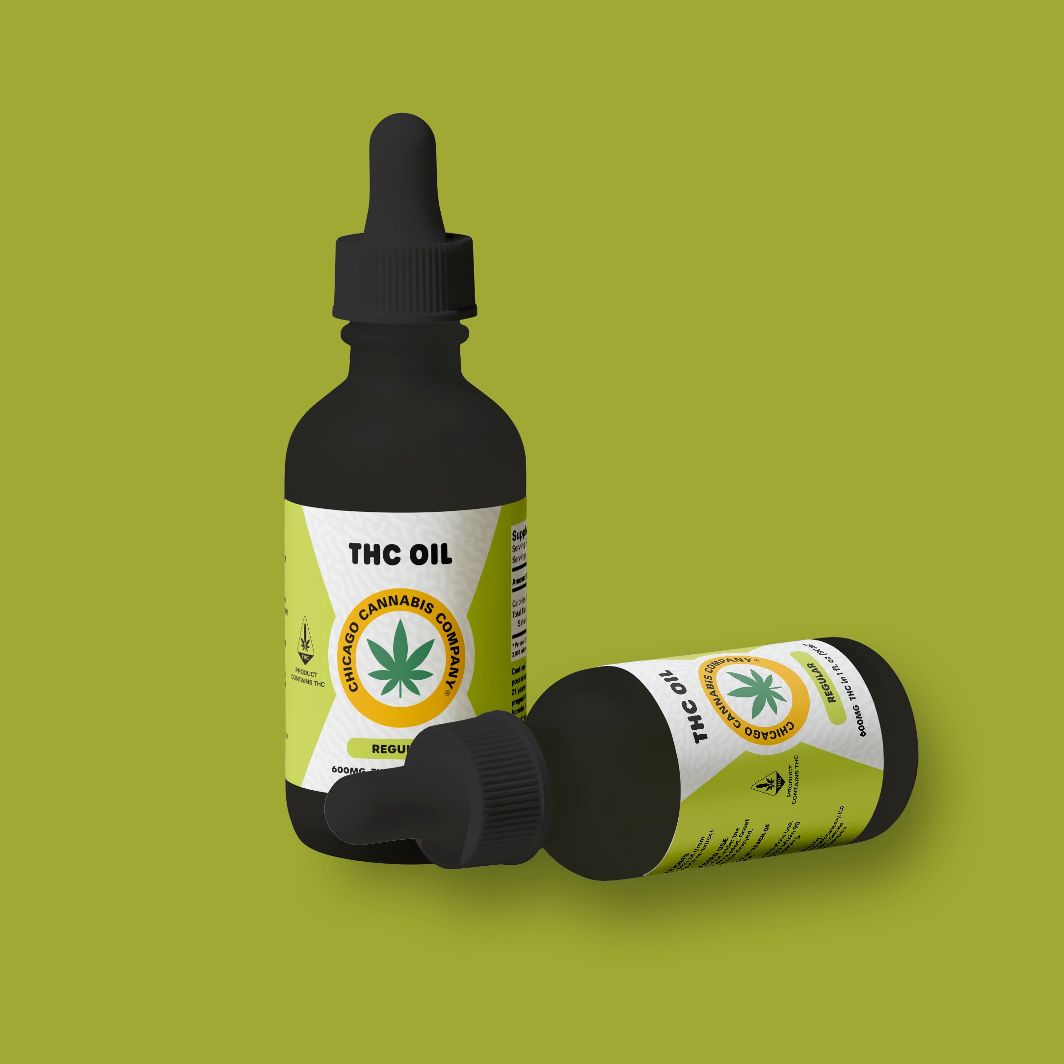 THC Oil: Unflavored (600mg)