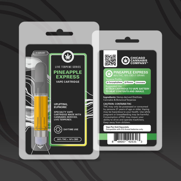 THC Vape: Live Terpene Series (1g cartridge)