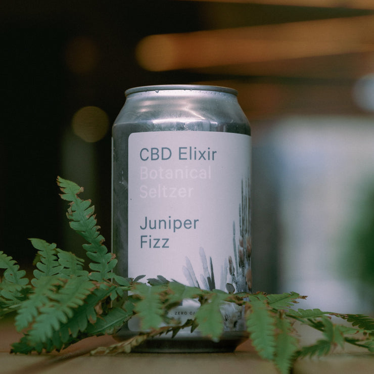 Marz CBD Seltzer: Juniper Fizz