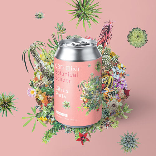 Marz CBD Seltzer: Citrus Party